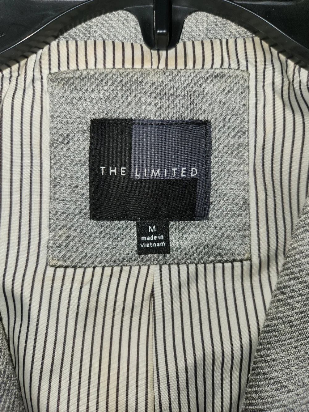 The Limited Gray Women's Single-Button Blazer #326